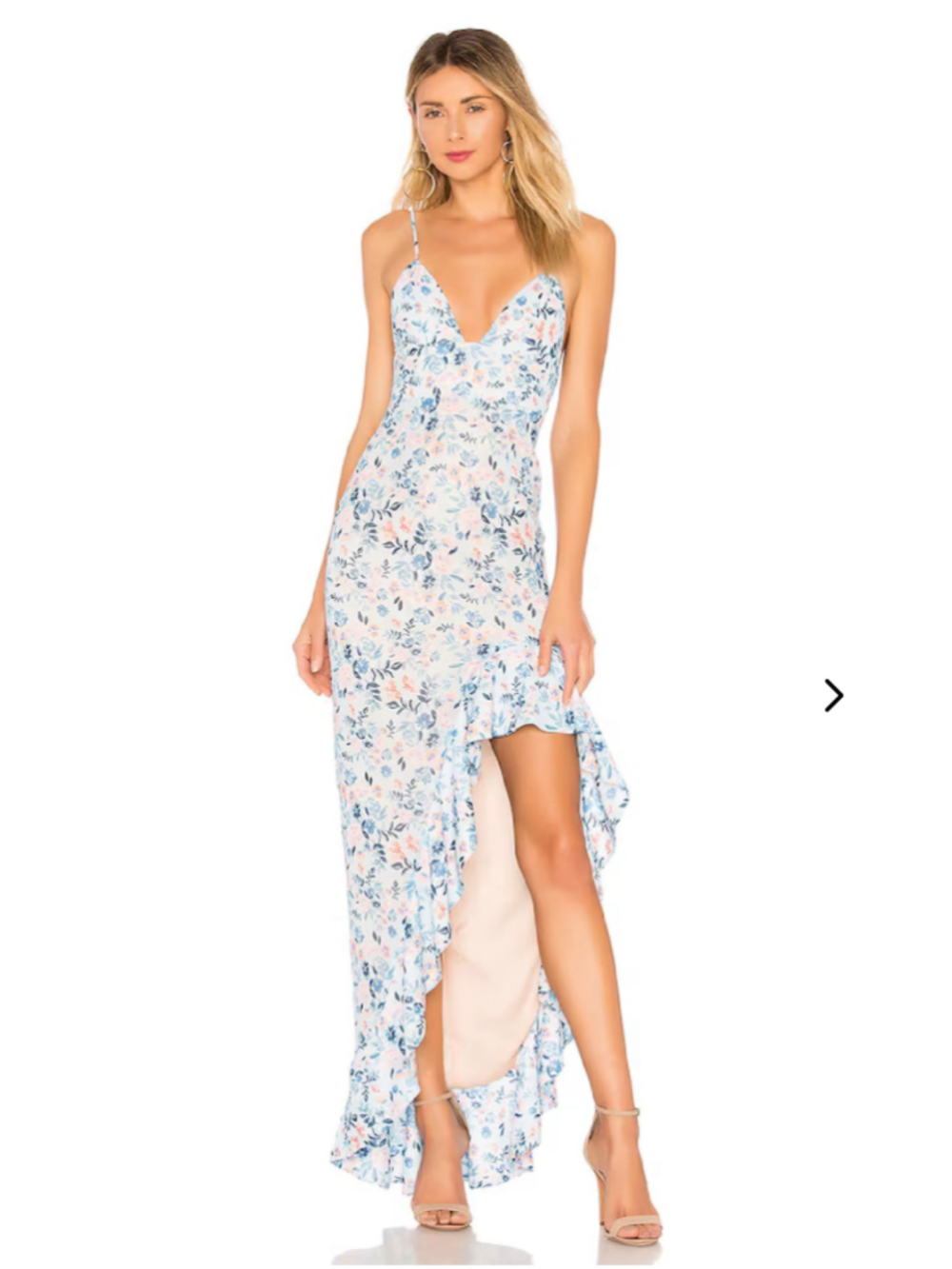 $228 Lovers & Friends Ahamani Gown Size Small